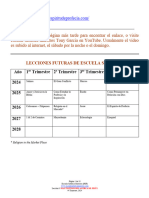 Leccion 6 PDF MAS TESTIMONIOS ACERCA DE JESUS para El 9 de Noviembre de 2024