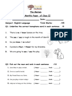 D Class 2 English Grammar