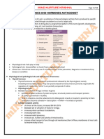 Hormones and Hormones Antagonist