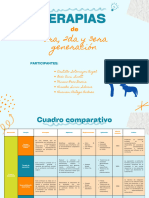 Cuadro Comparativo Proyecto de Investigación Ilustrado Azul y Naranja PDF