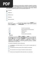 Exercício Bioquimica para Prova