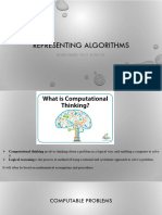 1. Representing algorithms