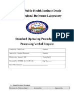 5.4-02 SOP For Processing Verbal Request