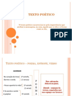 TEXTO Poético - Powerpoint