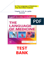 Test Bank for the Language of Medicine 13th Edition by Davi-Ellen Chabner