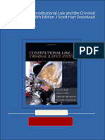 Test Bank for Constitutional Law and the Criminal Justice System 6th Edition J Scott Harr Download download pdf