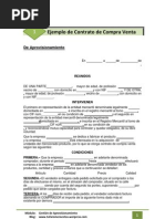 Ejemplo de Contrato de Compra Venta