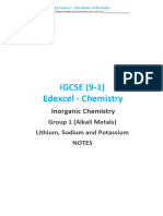 Electrolysis Notes