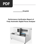 FA280-Performance Verification Report