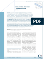 ABDUO - Safety of Increasing Vertical Dimension of Occlusion - A Systematic Review