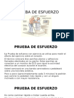 Prueba de Esfuerzo