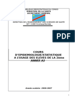 cours épidémiologie