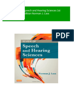 (FREE PDF Sample) Review of Speech and Hearing Sciences 1st Edition Norman J. Lass Ebooks