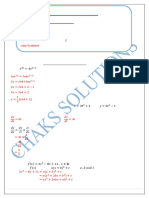 Exercise 6-Answers Chaks Pure Mathematics