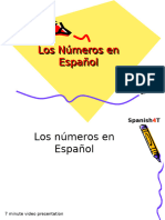 Los Numeros en Espanol