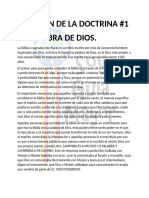 RESUMEN DE LA DOCTRINA #1 Peter