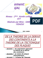 La Theorie de La Tectonique Des Plaques Cours PDF 3