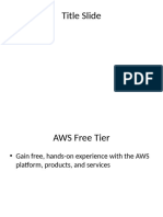 AWS Overview Presentation