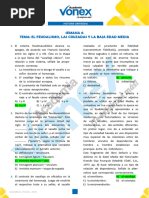 Semana Tema: El Feudalismo, Las Cruzadas Y La Baja Edad Media