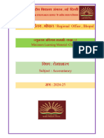 Minimum Level of Learning For Class XII Accountancy