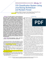 An Efficient ECG Classification System Using Resource-Saving Architecture and Random Forest