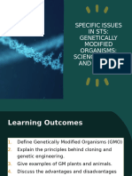 GENETICALLY MODIFIED ORGANISMS