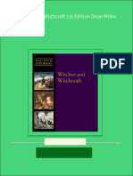 Ebooks File Witches and Witchcraft 1st Edition Dean Miller All Chapters