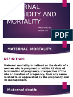 Maternalmorbidityandmortality SSS