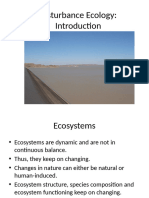 Unit 1 Introduction To Disturbance Ecology