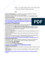 Cereals - Dextrinization and Gelatinization, Malting and Parboiling