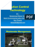 PCT Pollution Control Technology (M REHAN TAHIR) - Waste Water Treatment