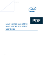 Intel Nuc Nuc8i5beh Barebone Mini Pc i5 8259u Intel Iris Plus 655 Ohne Windows 44353 Bedienungsanleitung