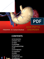 ACID PEPTIC DISORDER Ss