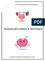 Jéssica Costa, Trabalho Histeria em PDF