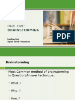 Brainstroming