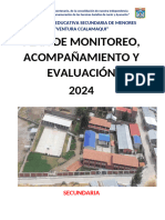 Plan de Monitoreo y Acompañamiento 2024