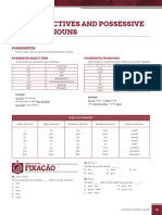 Adjectives - Possesive Pronuons