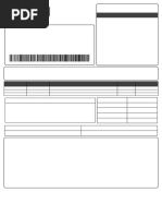 Factura: Código Cantidad Descripción Precio Subtotal