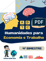 Apostila - 4º Bimestre - Humanidades para Economia e Trabalho - 2024