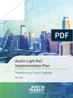 Austin Light Rail Implementation Plan May 2023