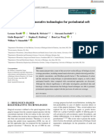 Journal of Periodontology - 2019 - Tavelli - Biologics‐based regenerative technologies for periodontal soft tissue