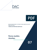 PDF. Restauraciones y Estructuras Metálicas en Prótesis Fija. Tema 7