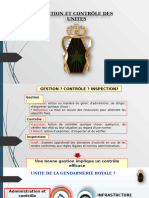 Gestion Et Controle Des Unités CDT AQILI