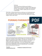 Formas Farmacêuticas