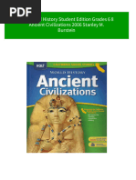 Instant Ebooks Textbook Holt World History Student Edition Grades 6 8 Ancient Civilizations 2006 Stanley M. Burstein Download All Chapters