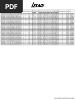 Spec LX Thirty Specifications