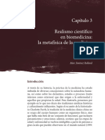 Capítulo 3 Realismo Científico en Biomedicina: La Metafísica de La Medicina