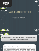 Cause and Effct