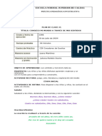 Modelo de Plan Clase Décimo 2024