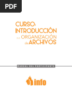 Manual Del Participante Curso IOArchivos